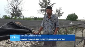 Dampak Cuaca Buruk di Provinsi Bangka Belitung