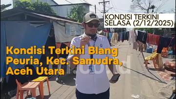 Rumah Berlumpur, Warga Blang Peuria Tidur di Jalan