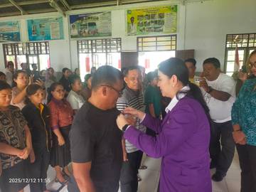 Ketua TP-PKK Sangihe Apresiasi Penurunan Angka Stunting diManganitu
