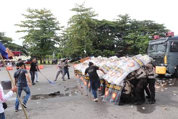 Polres Bantul Gelar Sispamkota Demi Antisipasi Aksi Anarkis