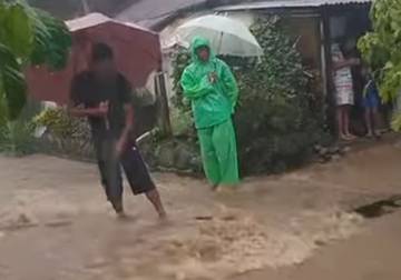 Banjir Rendam  Rumah Kelurahan Soataloara II Tahuna 