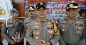 Operasi Lilin 2025, Polres Maros Siagakan 318 Personel