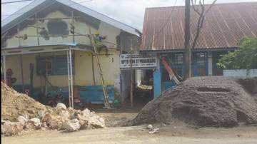Langganan Banjir, SDN 37 Panaikang Maros Direvitalisasi