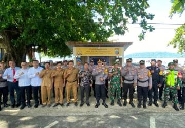 Kapolres Talaud Cek Kesiapan Pos Operasi Lilin 2025