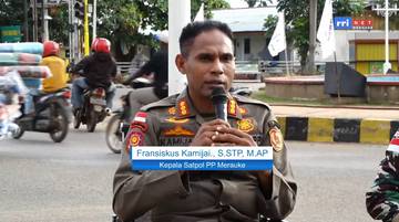 Satpol PP Perketat Pengawasan Nataru di Merauke