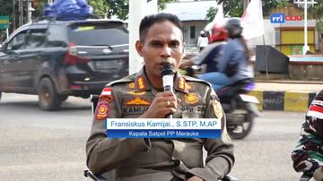  Satpol PP Merauke Tertibkan Pelanggar Peraturan Daerah