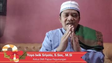 Ucapan Natal Ketua DMI Papua Pegunungan