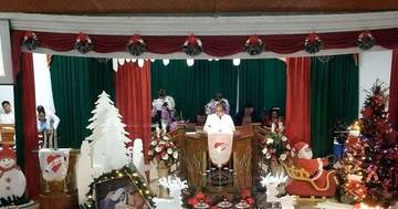 GMIST Kendaguruata Tahuna Rayakan Malam Natal Dengan Sukacita