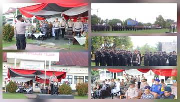 Polres Talaud Gelar Apel Kesiapan Pasukan Pergantian Tahun