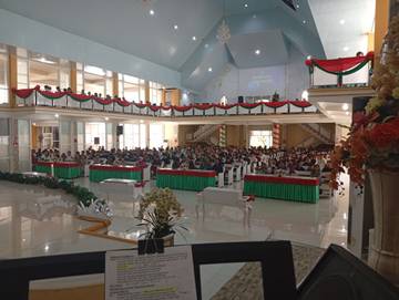 Merefleksi Kelahiran Yesus, Bupati Sangihe Thungari Natal diBetlehem