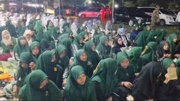 Ratusan Santri, Ulama Gelar Doa Untuk Keselamatan Bangsa
