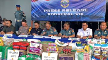 Tim Gabungan Gagalkan Penyelundupan Barang Ilegal Filipina