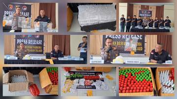 Polres Talaud Ungkap Kasus Peredaran Sediaan Farmasi Ilegal