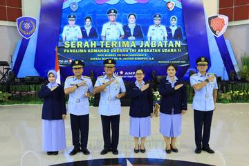 Sertijab Pangkodau II, TNI AU Perkuat Organisasi
