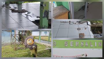 Gempa M6,4 Talaud,  'RSUD Talaud Rusak'
