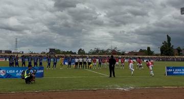 Persibas Tundukkan Persibangga, Amankan Puncak Klasmen Grup E