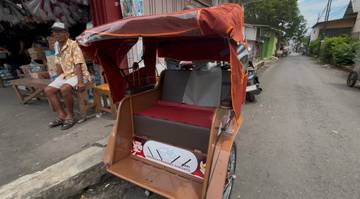 Sebulan Digunakan, Bantuan Becak Listrik Ringankan Pengayuh