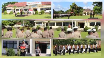 Wakapolres Talaud Pimpin Upacara Hari Kesadaran Nasional