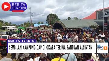 Sembilan Kampung OAP di Okaba Terima Bantuan Alsintan
