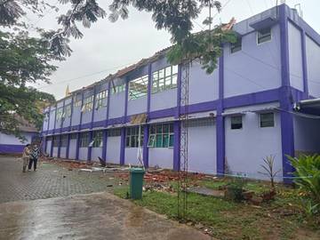 Penjelasan Wakasek Humas SMAN 2 Gunung Putri  Soal Sekolah yang Ambruk
