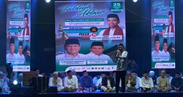 Antusias Masyarakat Jonggol Menyambut Ustdaz Abdul Somad