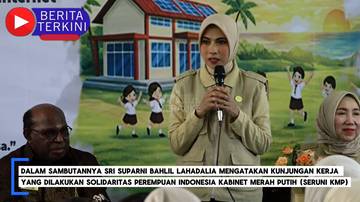 SERUNI KMP Serahkan Bantuan di SD Senayu