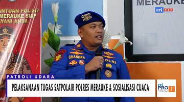 Waspada Cuaca Buruk, Satpolair Polres Merauke Ingatkan Nelayan