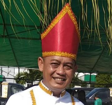 Danlanal Diterima Secara Adat di Patambarum Banua