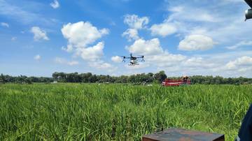 Drone Sprayer Tingkatkan Efisiensi Brigade Pangan