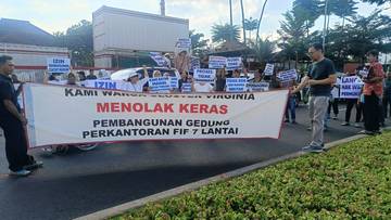 Warga Kota Wisata Tolak Pembangunan Gedung Bertingkat    
