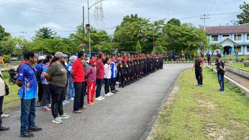 Distrik Samofa Gandeng Brimob Biak,Gelar Aksi Jumpa Berlin
