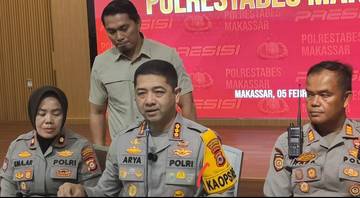 Polrestabes Makassar Ungkap Kasus Pembunuhan di Panakkukang  