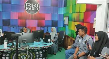 Mahasiswa IAIN Takengon Belajar Produksi Siaran di RRI Takengon