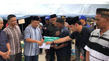 Pj. Bupati Sambangi Korban Kebakaran Kemili, Aceh Tengah