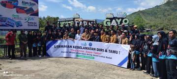Sebanyak 60 Anggota Koperasi Arung Jeram Lukup Badak Dites Urine