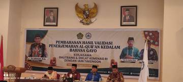 Presiden Jokowi Diharap Launching Penerjemah Al-Qur'an dalam Bahasa Gayo