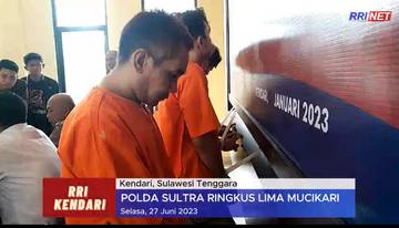 Ditkrimum Polda Sultra Ringkus Lima Pelaku Perdagangan Orang