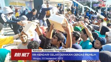 Gerakan Cerdas Memilih di RRI Kendari 