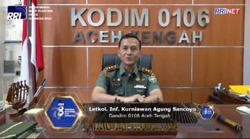 Ucapan Hari Radio dari Dandim 0106 Aceh Tengah Letkol. Inf Kurniawan Agung Sancoyo