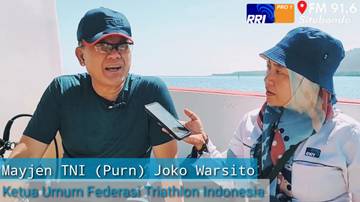 Pasir Putih Water Sport Situbondo, Jadi Pusat Latihan Atlet Triathlon Indonesia 