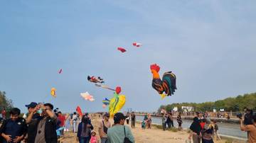Festival Layang-Layang Internasional di Kabupaten Cirebon Disambut Antusias 