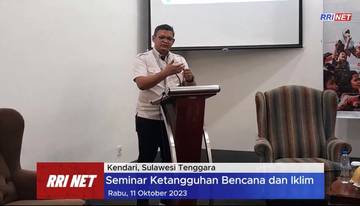 Seminar Bencana dan Iklim PRB di Kendari