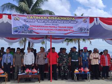 deklarasi damai pemilu 2024 polres baubau