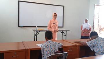 Seleksi FESA 2023 di SMP Angkasa Lanud Manuhua Biak
