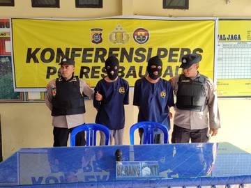 Komplotan Pencuri Tandon di Baubau Ditangkap