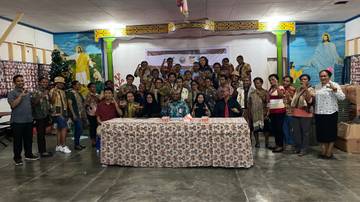 Pelatihan Ecoprint dan Rajut