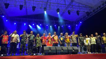 Penutupan Sail Teluk Cendrawasih 2023 di Biak