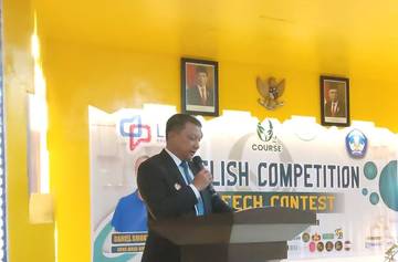 Lomba Speech Bahasa Inggris Gali Potensi Pelajar