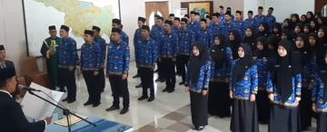 Aceh Tengah Serahkan 107 SK PNS Golongan II Formasi Tahun 2021