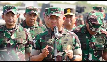 Panglima TNI Bersama Mengawal Jalannya Proses Pemilu